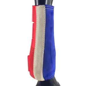 Bar F Invincible Leather Galloping Boots