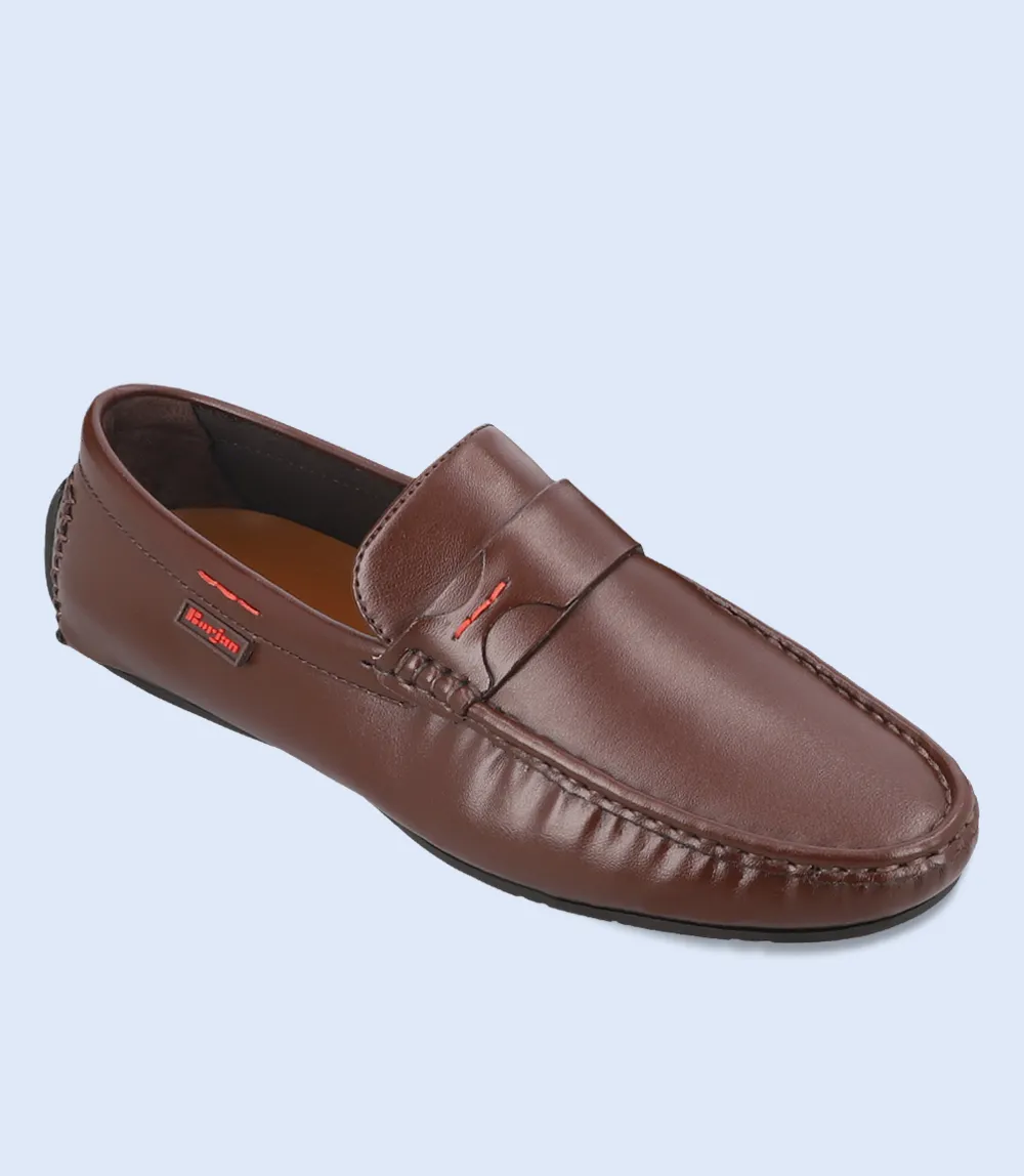 BM6713-BROWN-Men Loafer