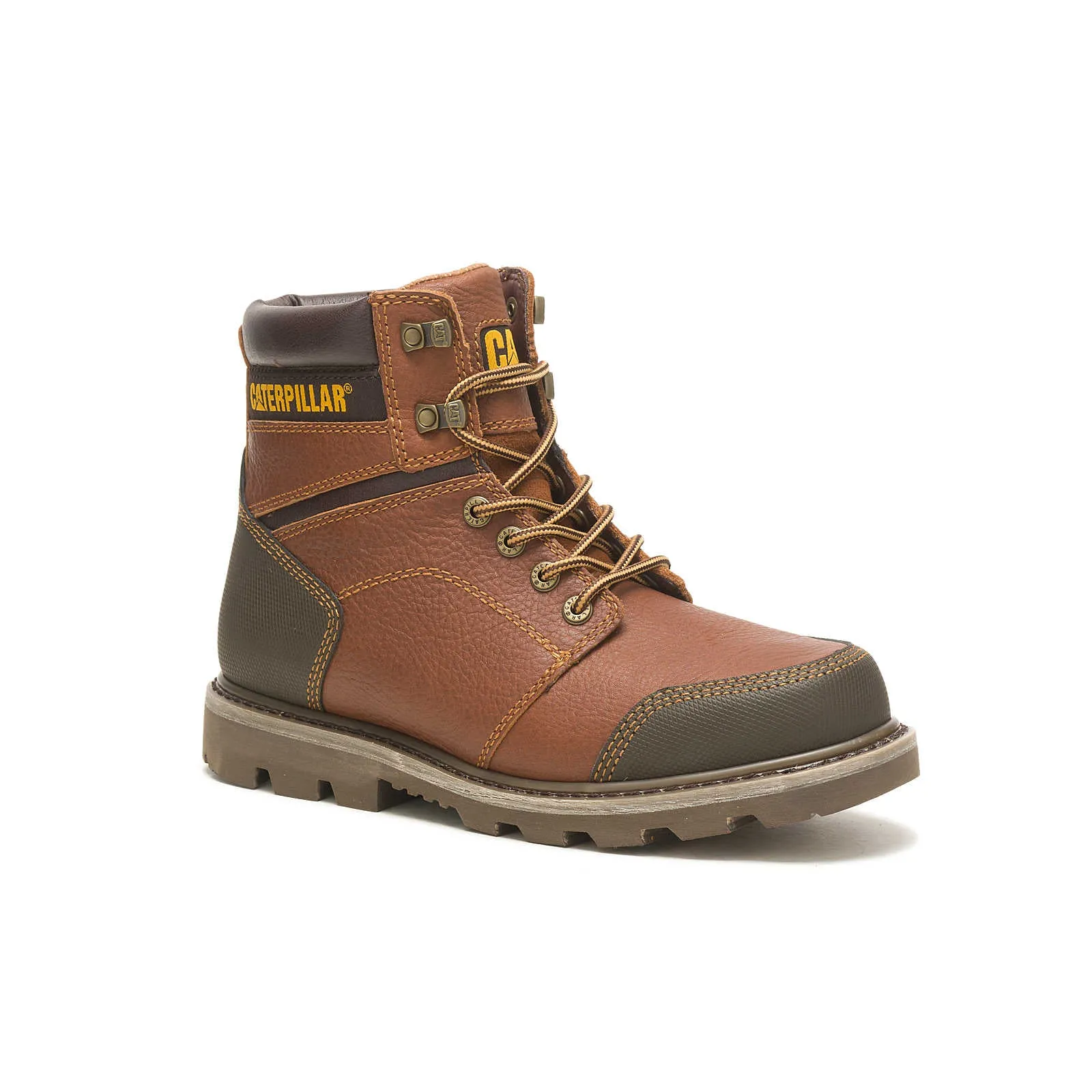 CAT Caterpillar Men's P725443 Allerton Leather Boot Beeswax Brown