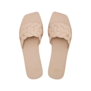 Harrison Slide Sandals Brown