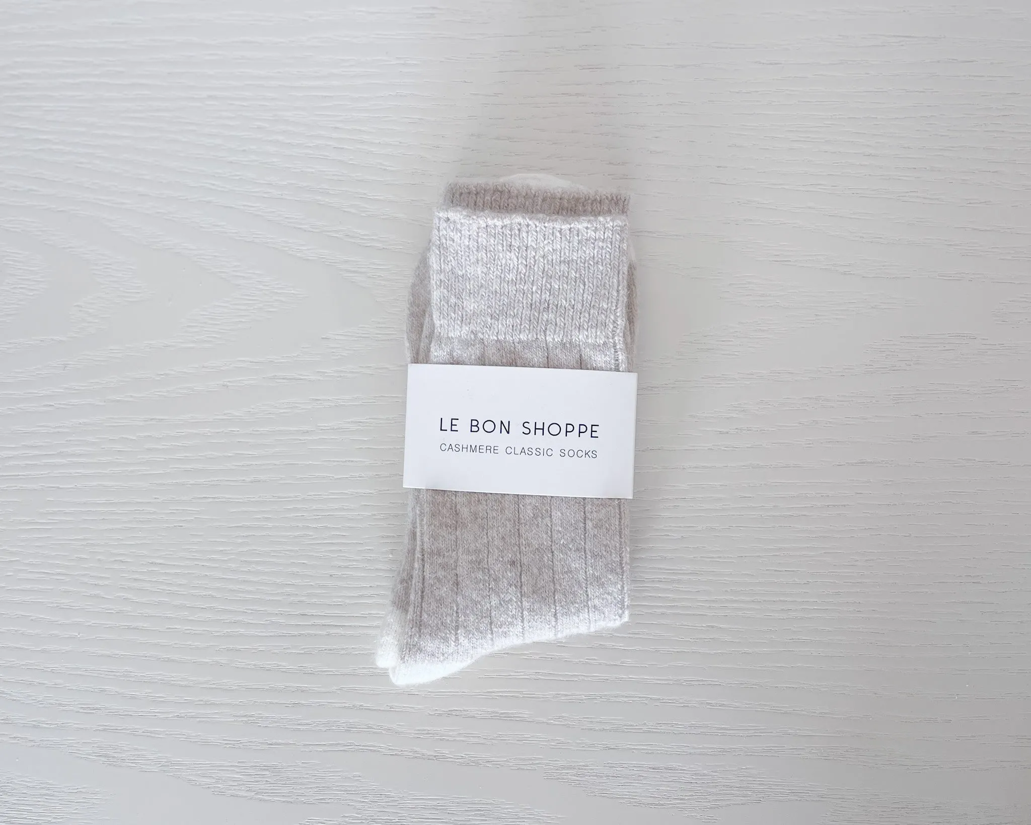 Le Bon Shoppe | Cashmere Socks | Fawn
