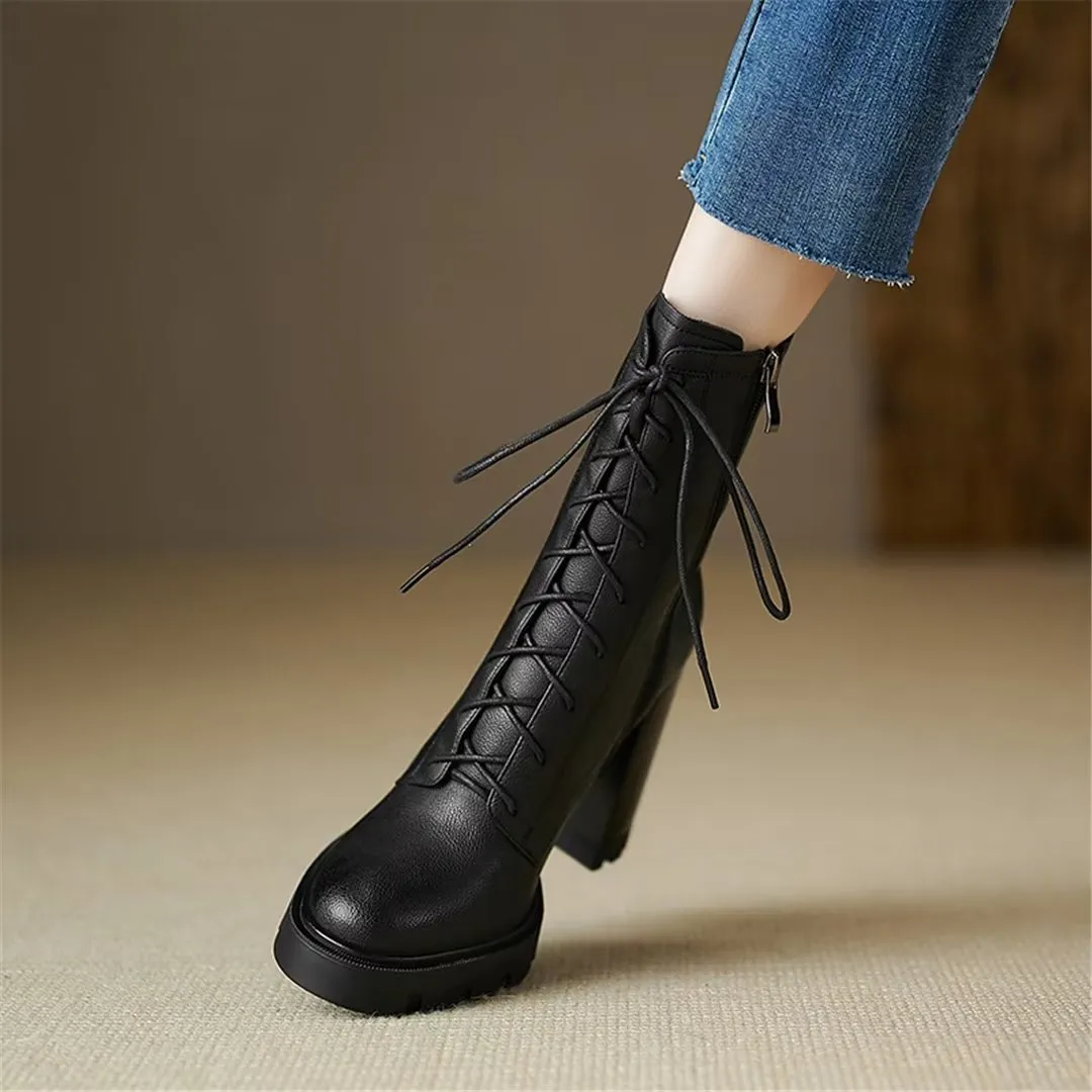 Luxalon Everyday Lace Boots