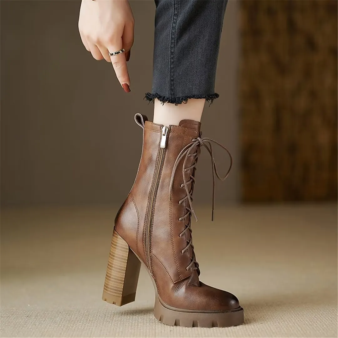 Luxalon Everyday Lace Boots