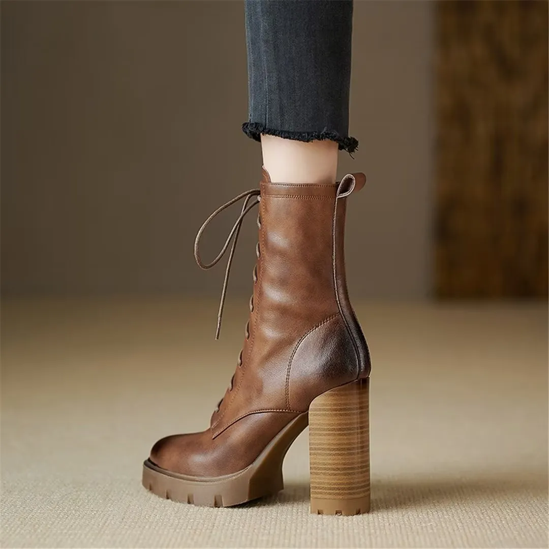Luxalon Everyday Lace Boots