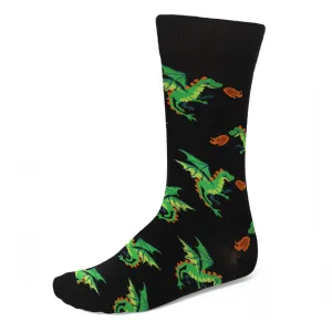 Men's Fiery Dragon Socks