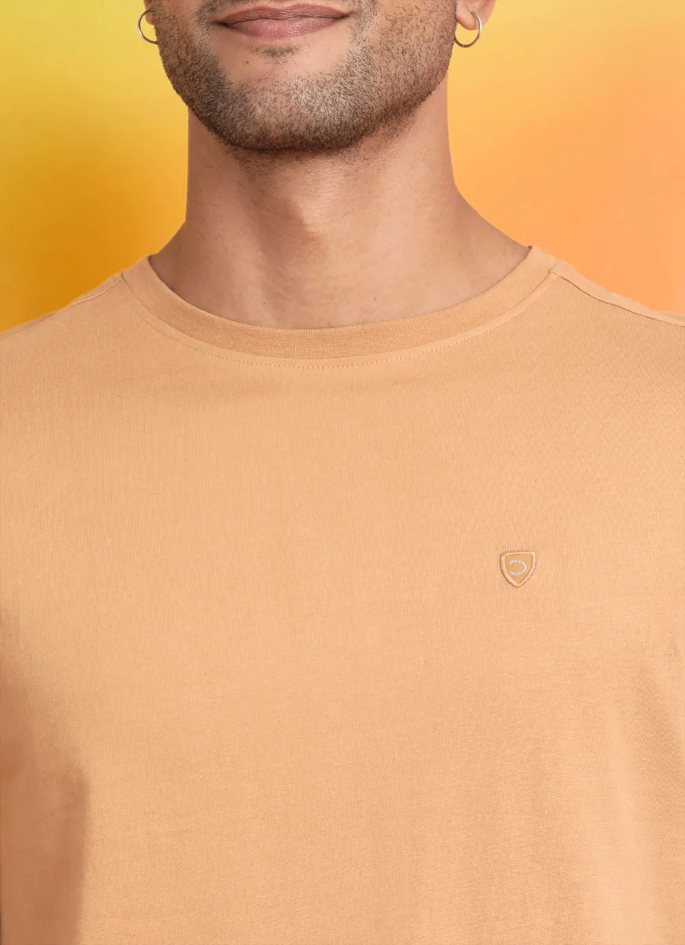 Poppy Yellow Round Neck