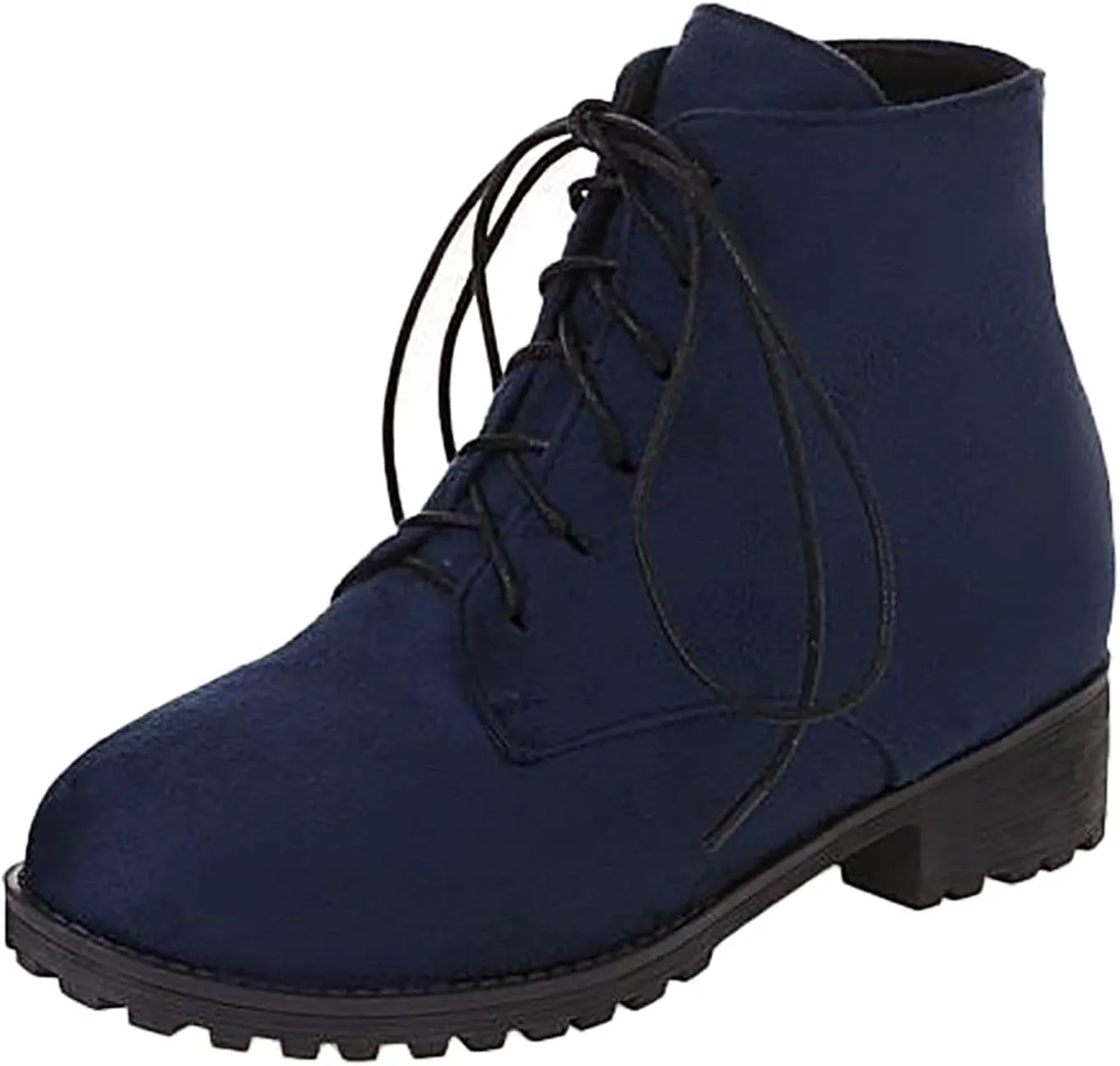 Womens Boots Ankle Leather Booties for Women 2024 Low Heel Ankle Boots for Women Black Ankle Boot Fashion Casual Comfy Soft Chunky Low Heel Classic Pointed Toe