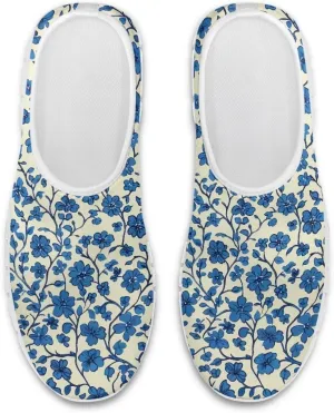 Womens Canvas Shoes Low Top Fashion Sneakers Slip on Walking ShoeWhite Sole