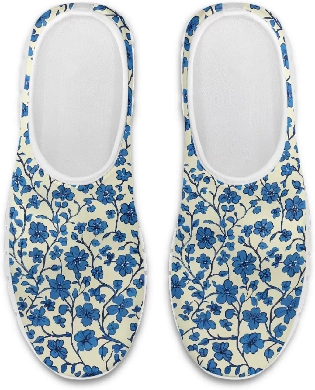 Womens Canvas Shoes Low Top Fashion Sneakers Slip on Walking ShoeWhite Sole