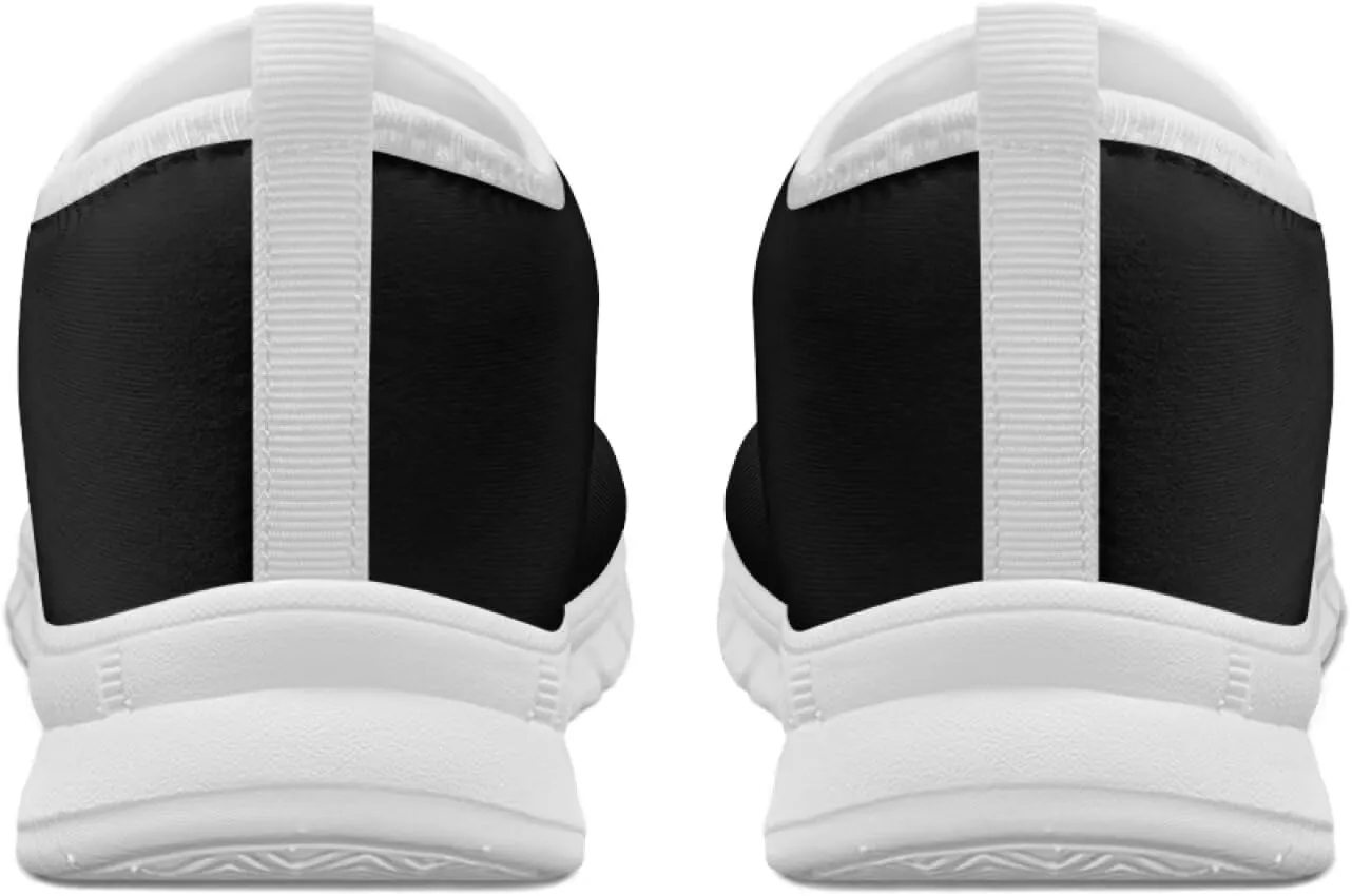 Women's Low Top Sneakers Casual Shoes No Lace up Sneakers Breathable Sport Running Walking Shoes for Gym Workout