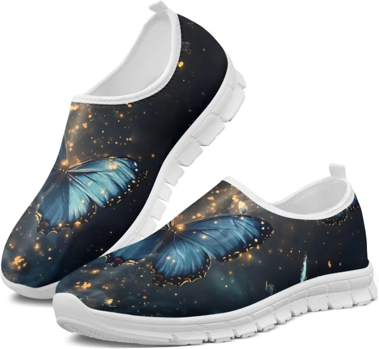 Women's Low Top Sneakers Casual Shoes No Lace up Sneakers Breathable Sport Running Walking Shoes for Gym Workout